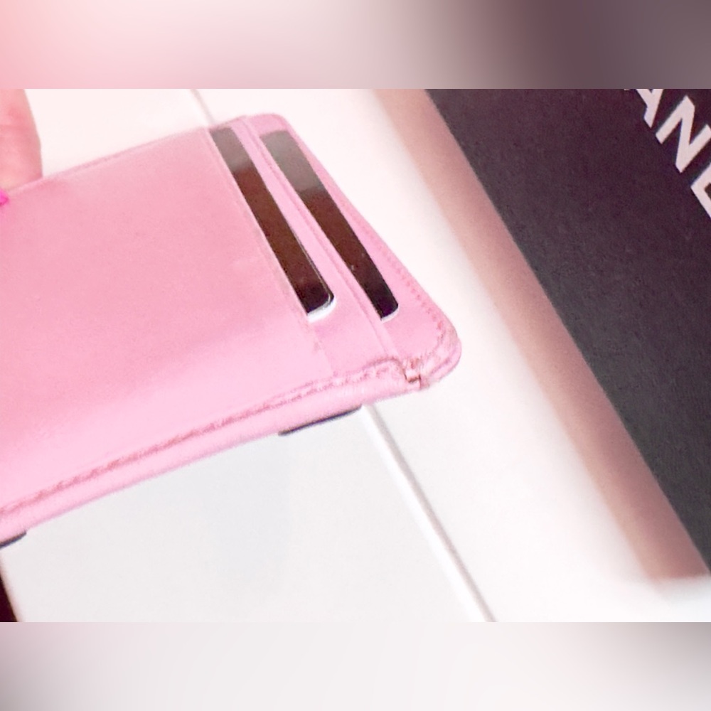 Pink Chanel Cambone Card Holder Wallet - Picture 9 of 14